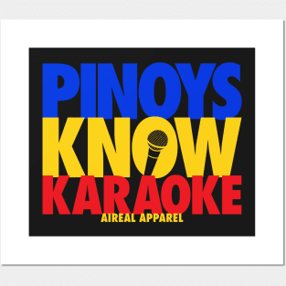 Pinoys Know Karaoke Posters and Art